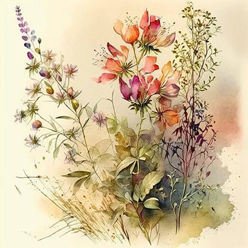 Panel polne kwiaty wr10