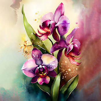 Panel storczyk, orchidea wr50