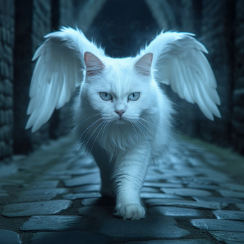 Panel anioł nie kot wk272