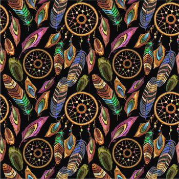 Panel boho łapacze piór W111