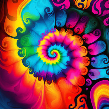 Panel wzór TIE DYE wba15