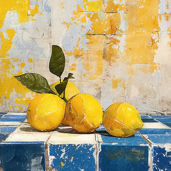 Panel owoce cytrynowa fantazja wr295