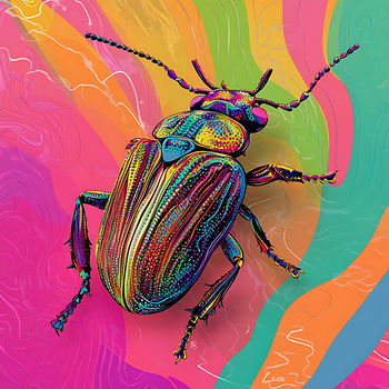 Panel żuk tęczowy wo79