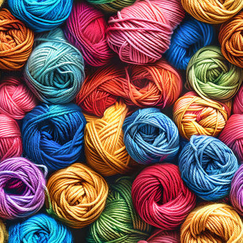 Panel kolorowe motki włóczki whb30