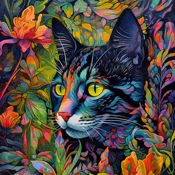 Panel kot w kolorach wk111