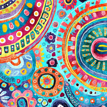 Panel kolorowa fantazja wba34